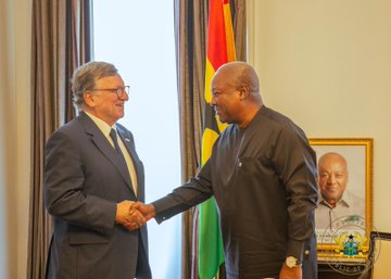 President Mahama holds high-level