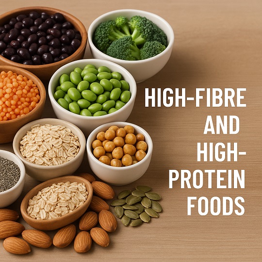 High-Fibre and High-Protein Foods