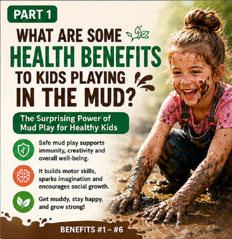 What Are Some Health Benefits to Kids Playing in the Mud?