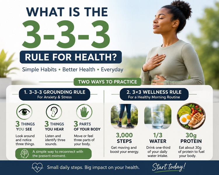 What Is the 3-3-3 Rule for Health