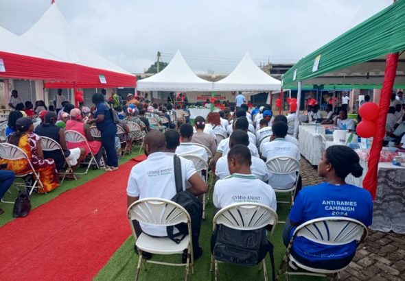 KNUST Brings Free Health Services to Anwomaso