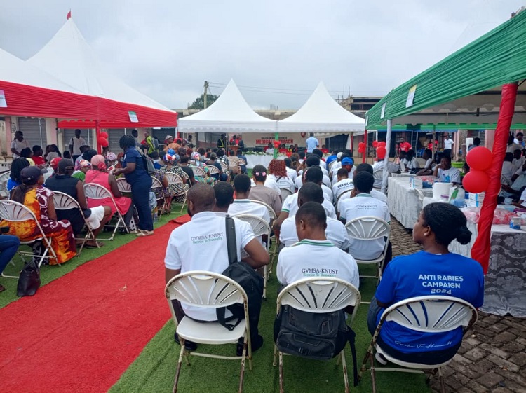 KNUST Brings Free Health Services to Anwomaso
