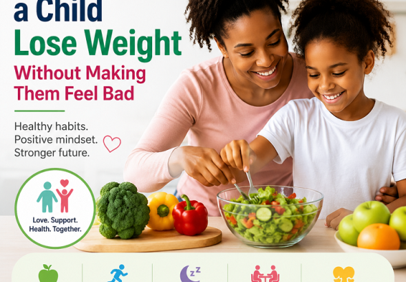 How to Help a Child Lose Weight Without Making Them Feel Bad