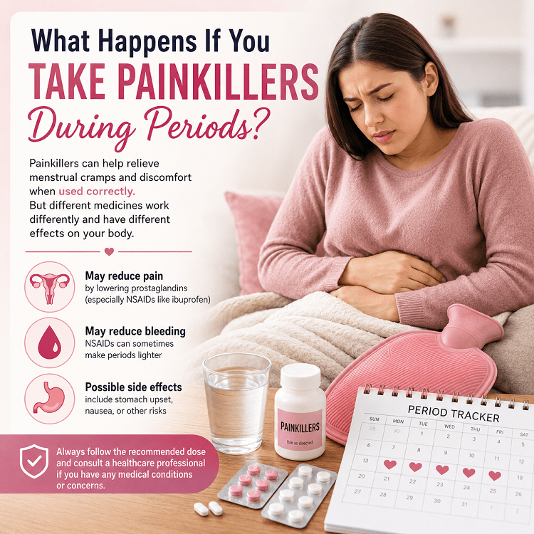What Happens If You Take Painkillers During Periods
