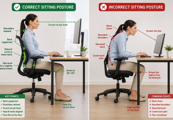 Best Sitting Position for Lower Back Pain